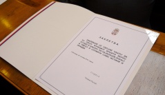 28 October 2016 The oath of office